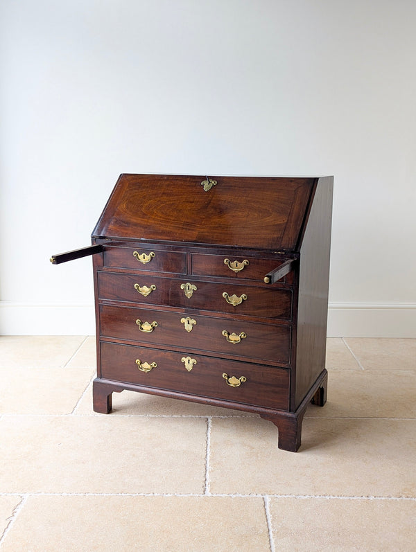 Antique George III Mahogany Bureau c.1770