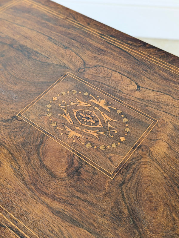 Antique Edwardian Rosewood Occasional Table c.1910