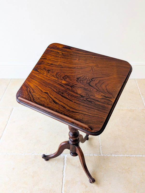 Antique William IV Rosewood Reading Stand & Occasional Table c.1830