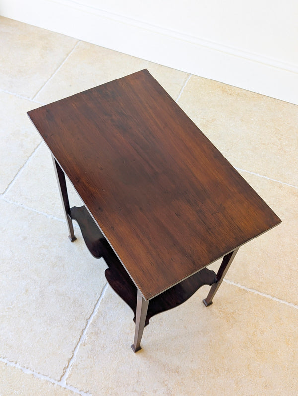Antique Victorian Mahogany Side Table c.1890
