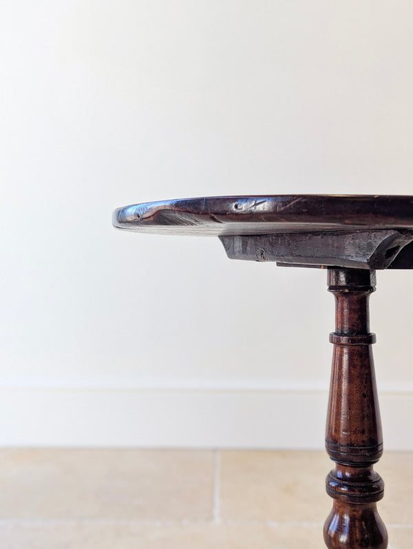Antique George III Mahogany Tilt-Top Tripod Table c.1780