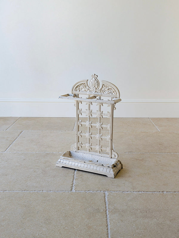 Antique Late Victorian Cast Iron Stick Stand by Coalbrookdale c.1890