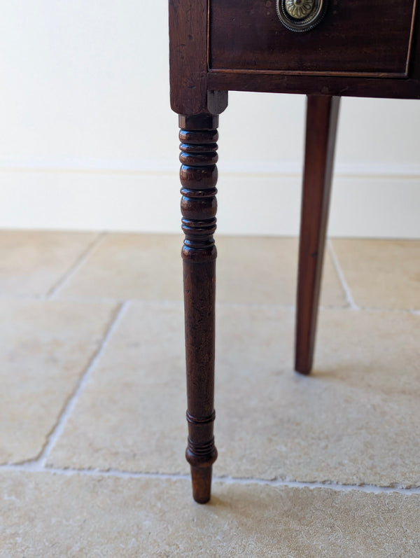 Antique Regency Mahogany Kneehole Writing Table c.1820