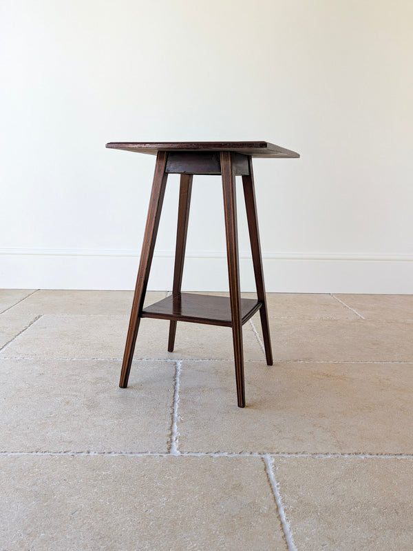 Antique Edwardian Inlaid Mahogany Occasional Table c.1905