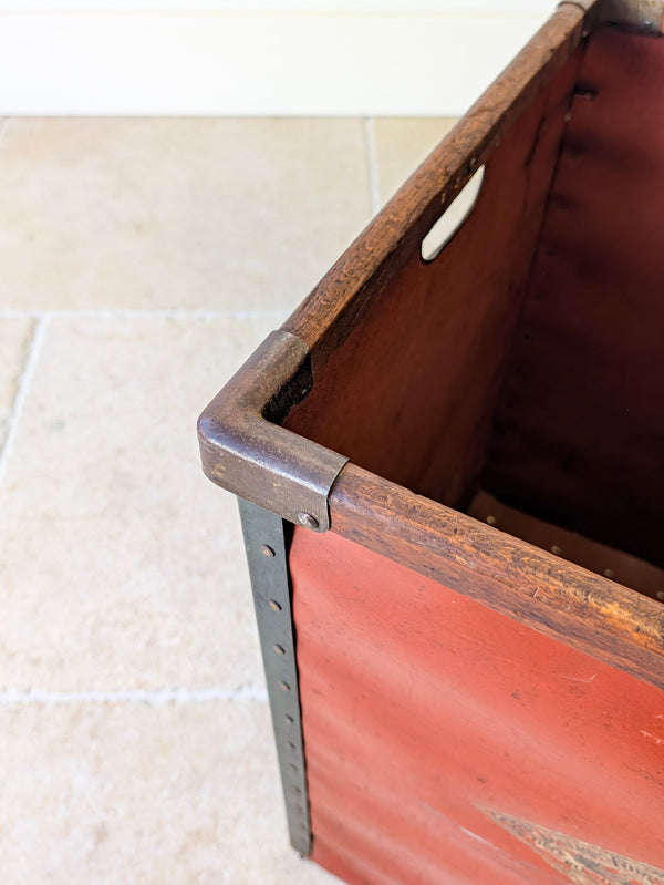 Antique Edwardian Industrial Mill Bin c.1910