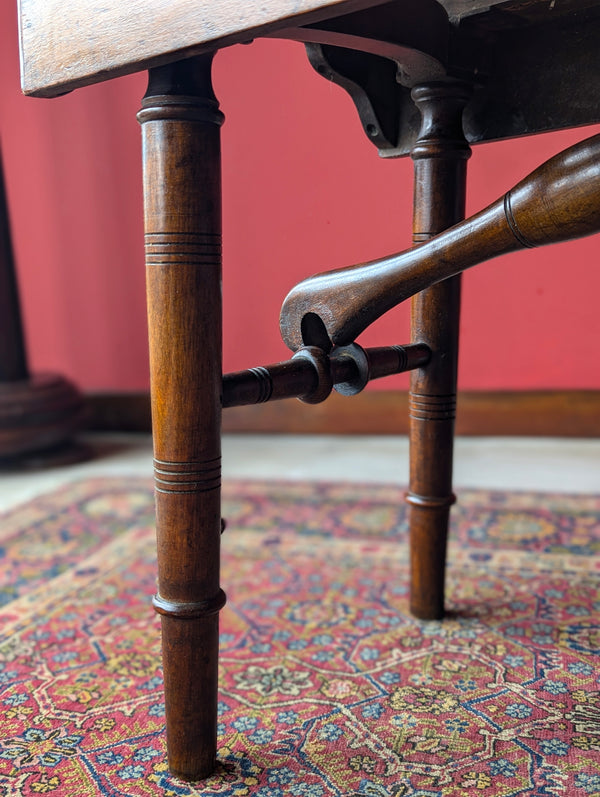 Antique 19th Century Folding Campaign Bench