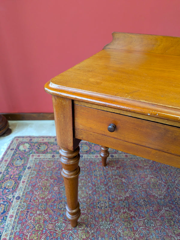 Antique Victorian Mahogany Writing Table Desk