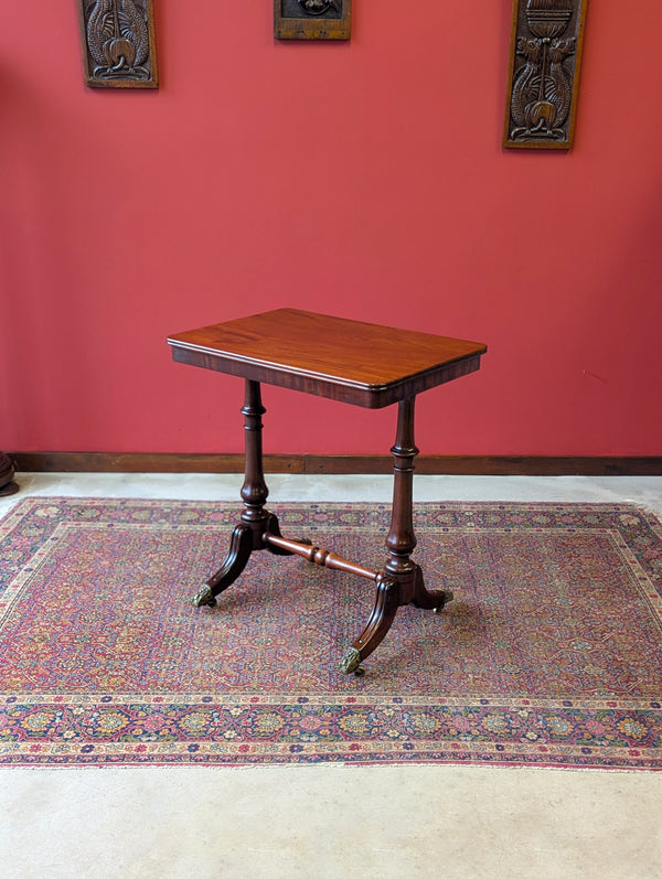 Antique Mid 19th Century Mahogany Occasional Table / Library Table