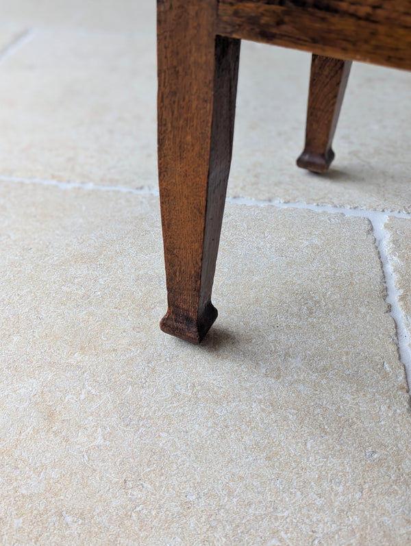 Antique Edwardian Arts & Crafts Oak Bedside Cabinet c.1910
