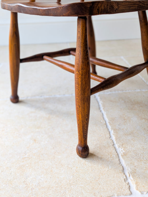 Arts & Crafts Style Utility CC41 Elm and Beech Desk Chair 1940’s