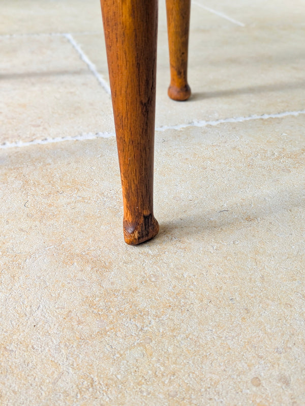 Antique Edwardian Oak Circular Pub Table by Gaskell & Chambers c.1910
