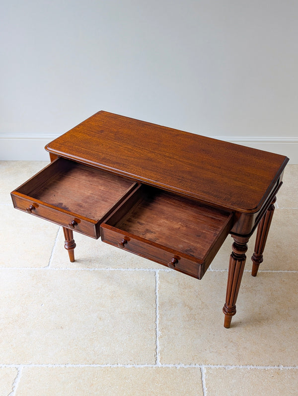 Antique Victorian Mahogany Writing Table c.1870