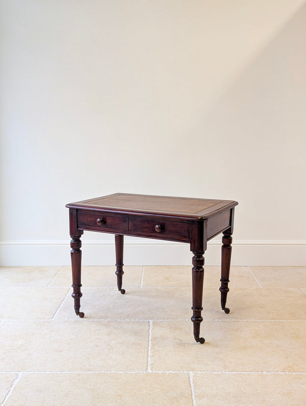 Antique Victorian Mahogany Writing Table c.1870
