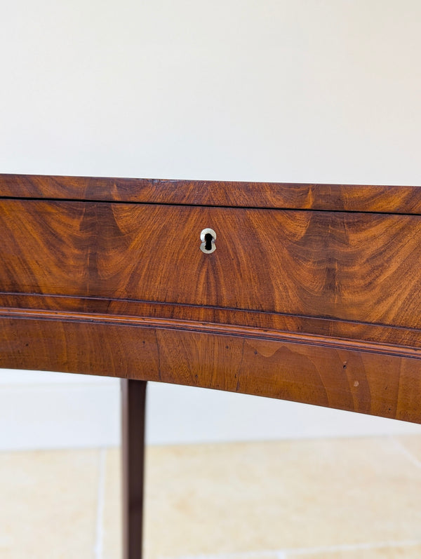 Antique Victorian Mahogany Work Box on Stand c.1880