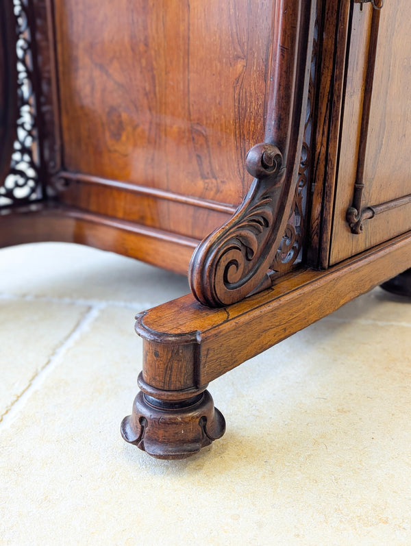 Antique William IV Rosewood Davenport Desk by W&C Wilkinson c.1835