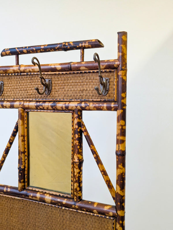 Antique Victorian Aesthetic Movement Bamboo Hall Stand c.1890