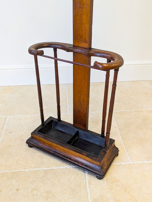 Antique Victorian Oak Hall Stand c.1890
