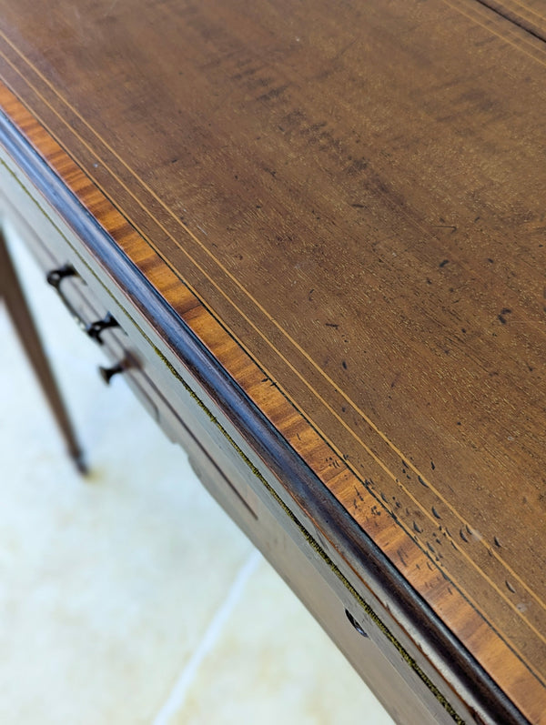 Antique Edwardian Mahogany Chess, Card & Games Table c.1910