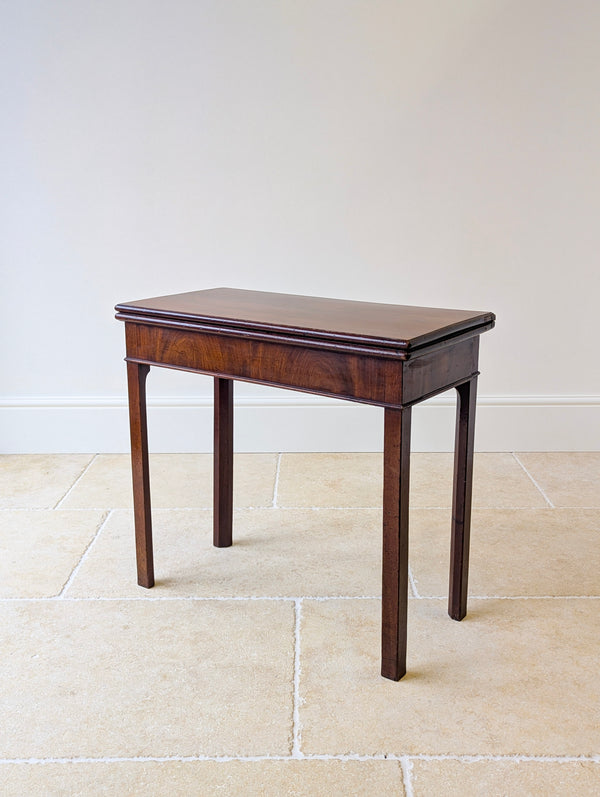 Antique Regency Mahogany Card Table c.1820