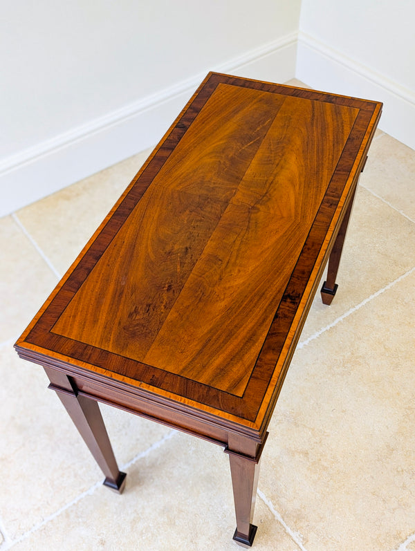 Antique Victorian Mahogany Card Table c.1890