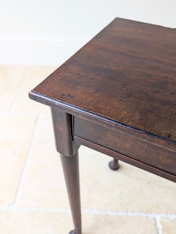 Antique Georgian Mahogany Side Table c.1750