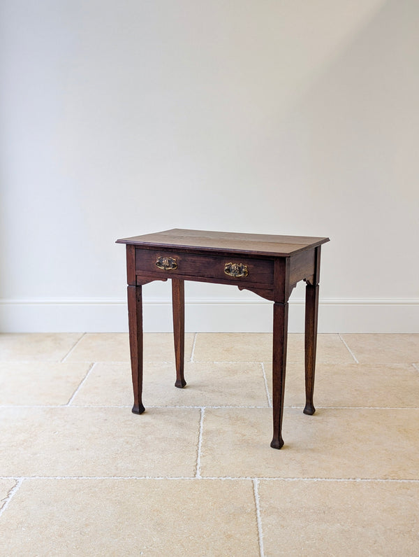 Antique Arts and Crafts Oak Side Table c.1900