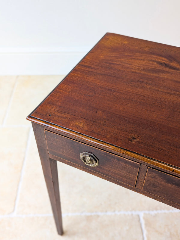 Antique Georgian Mahogany Side Table c.1800