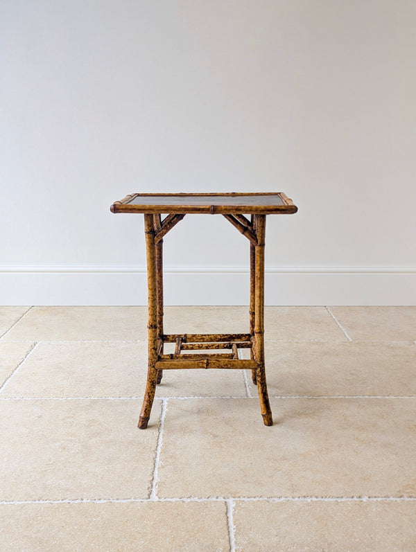 Antique Victorian Bamboo Occasional Table c.1890