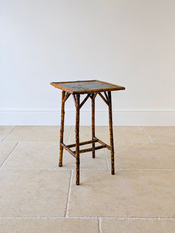 Antique Victorian Bamboo Occasional Table c.1890