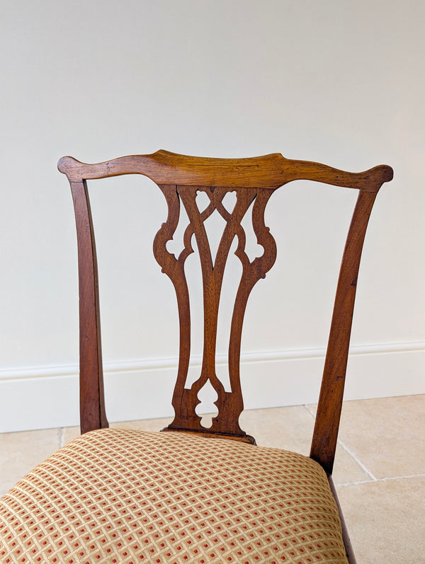 Antique George III Mahogany Side Chair c.1790