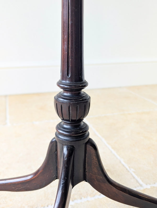 Antique Georgian Walnut Torchère c.1820