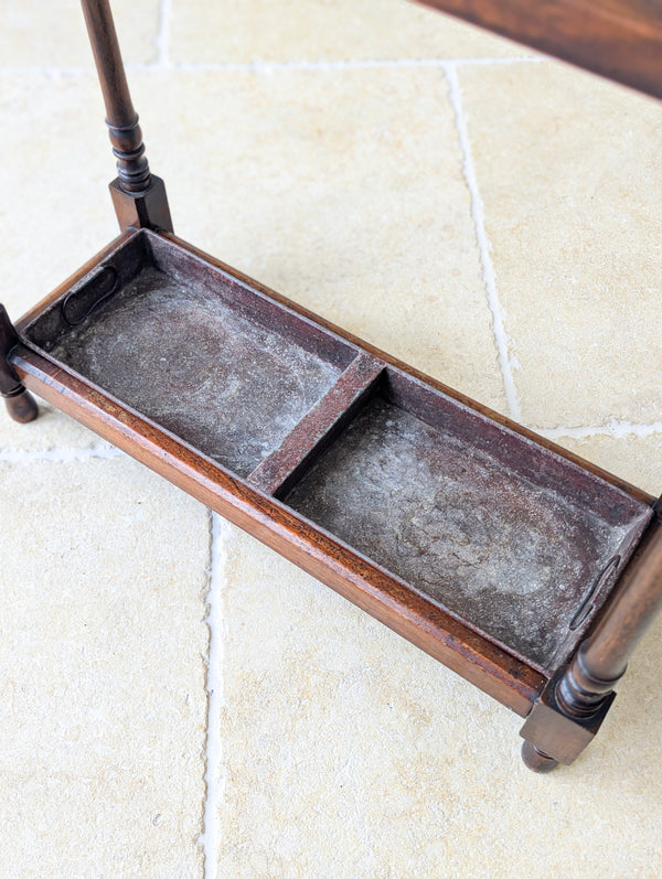 Antique Victorian Mahogany Stick Stand c.1890