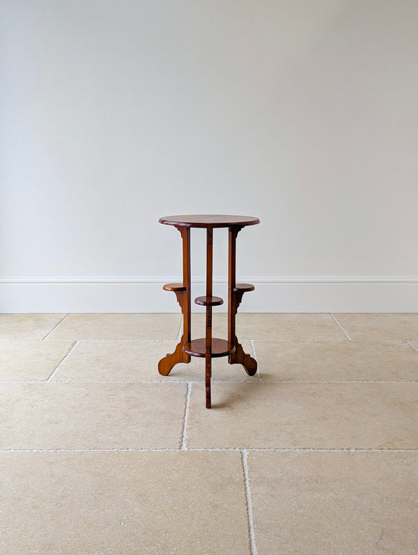 Antique Early 20th Century Beech Occasional Table c.1920