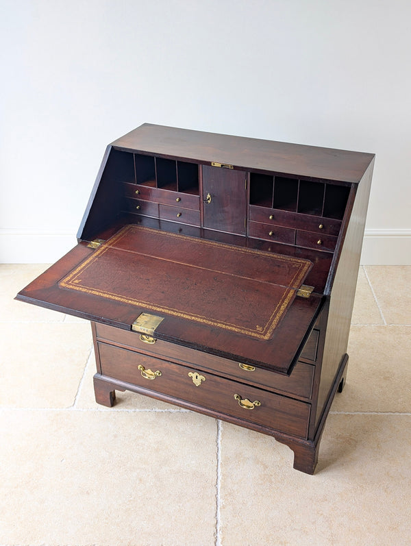Antique George III Mahogany Bureau c.1770