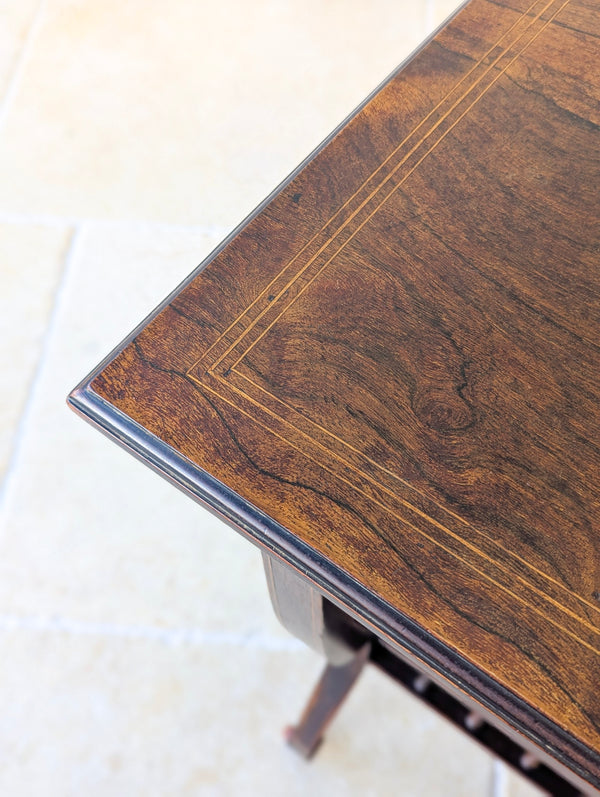 Antique Edwardian Rosewood Occasional Table c.1910