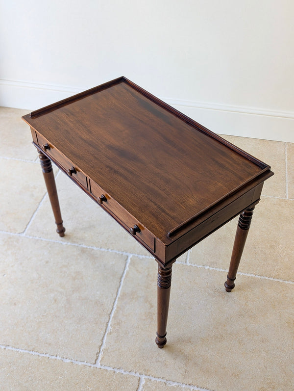 Antique William IV Mahogany Writing Table c.1830