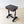 Load image into Gallery viewer, Antique Regency ebonised Chinoiserie work table with a hand-painted japanned top over a frieze drawer raised on flat trestle uprights.
