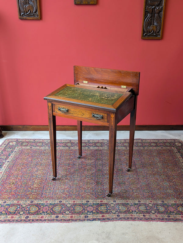 Antique Victorian Mahogany Metamorphic Writing Desk