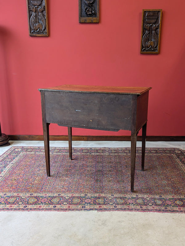 Antique 18th Century Georgian Welsh Oak Country-Made Lowboy Table