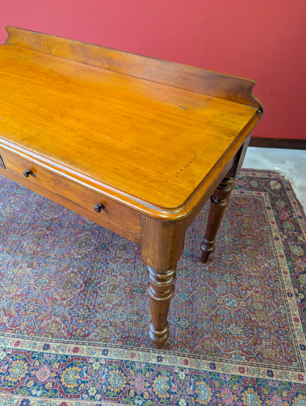 Antique Victorian Mahogany Writing Table Desk