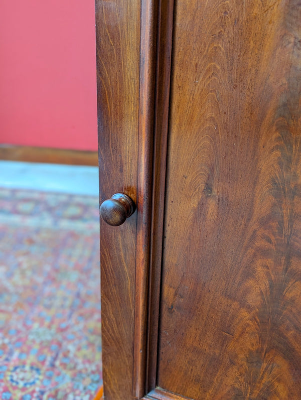 Antique Victorian Mahogany Pot Cupboard Bedside Circa 1880