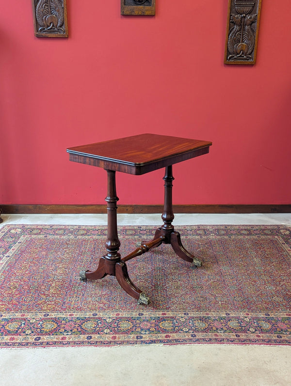 Antique Mid 19th Century Mahogany Occasional Table / Library Table