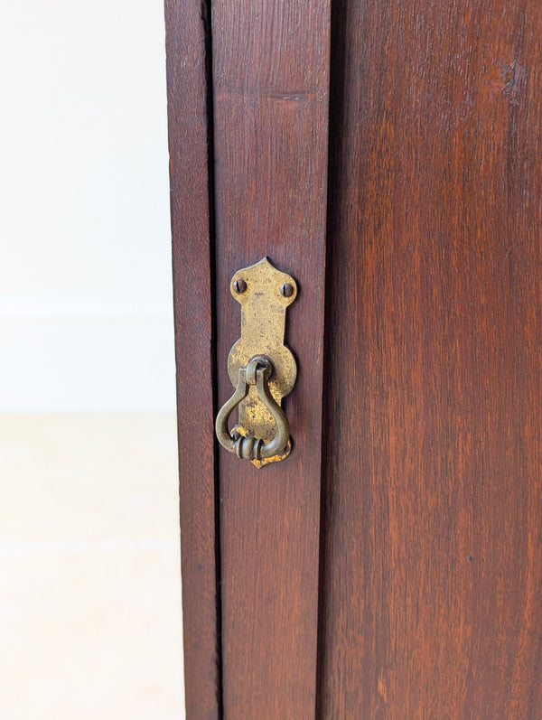 Antique Late Victorian Mahogany Bedside Cupboard c.1890