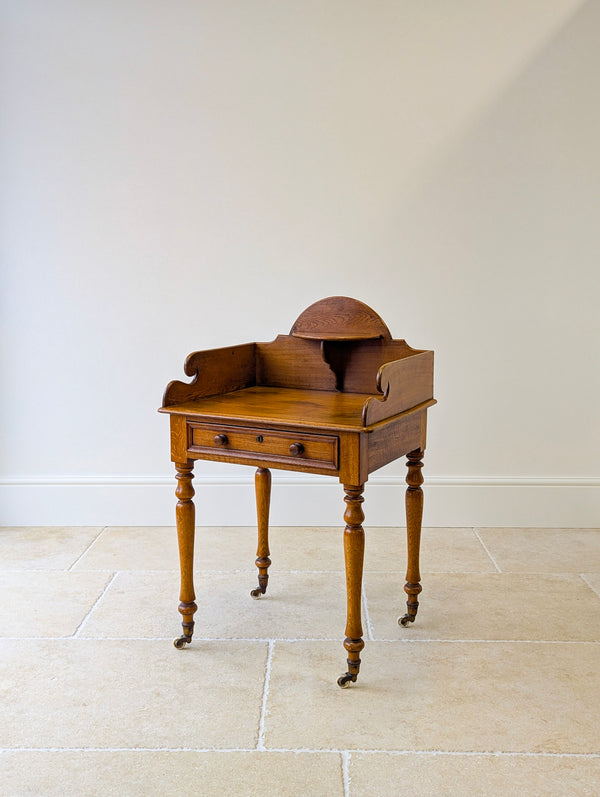 Antique Victorian Oak Dressing / Grooming Stand c.1880