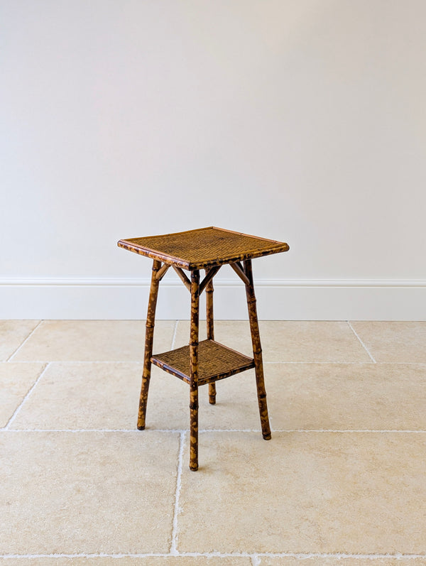 Antique Victorian Bamboo Occasional Table c.1890