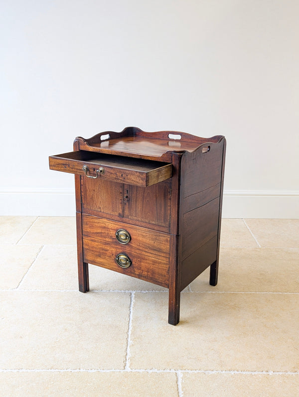 Antique Georgian Mahogany Bedside Commode c.1800