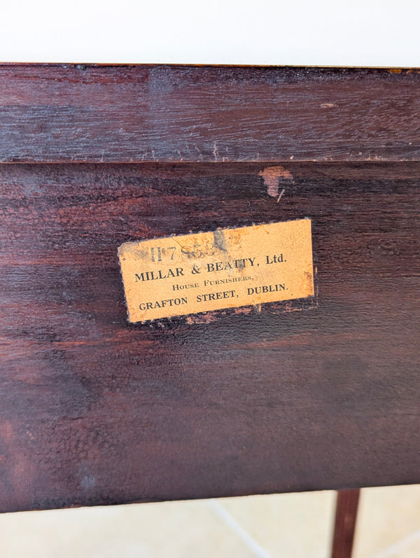 Antique Edwardian Mahogany Regency Style Console Table c.1905