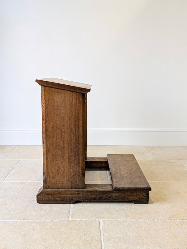Antique Victorian Gothic Revival Oak Prie-Dieu c.1890