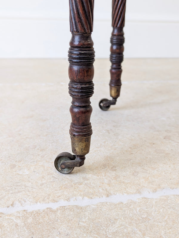 Antique Victorian Mahogany Dressing Table with Mirror Cabinet c.1880
