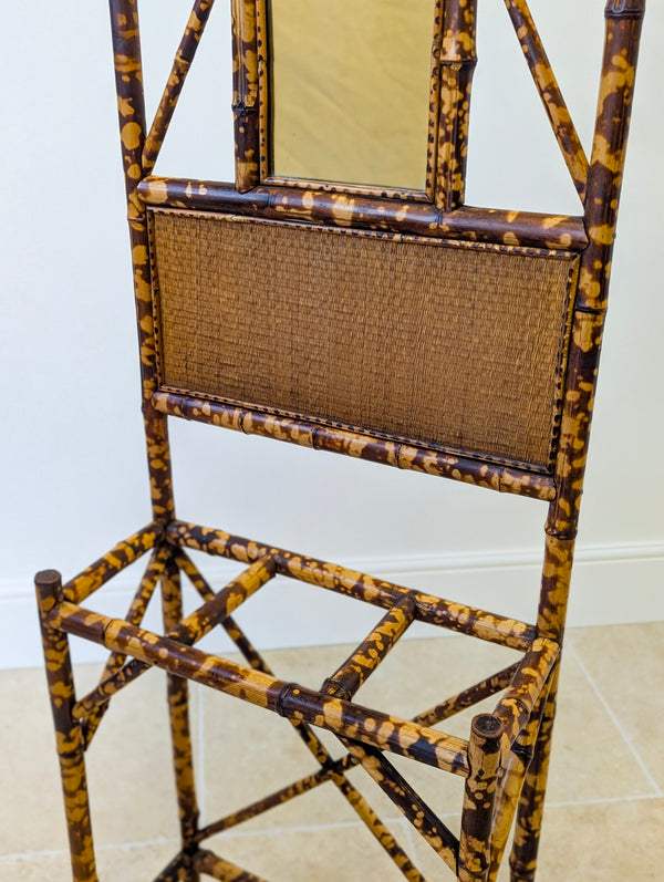 Antique Victorian Aesthetic Movement Bamboo Hall Stand c.1890